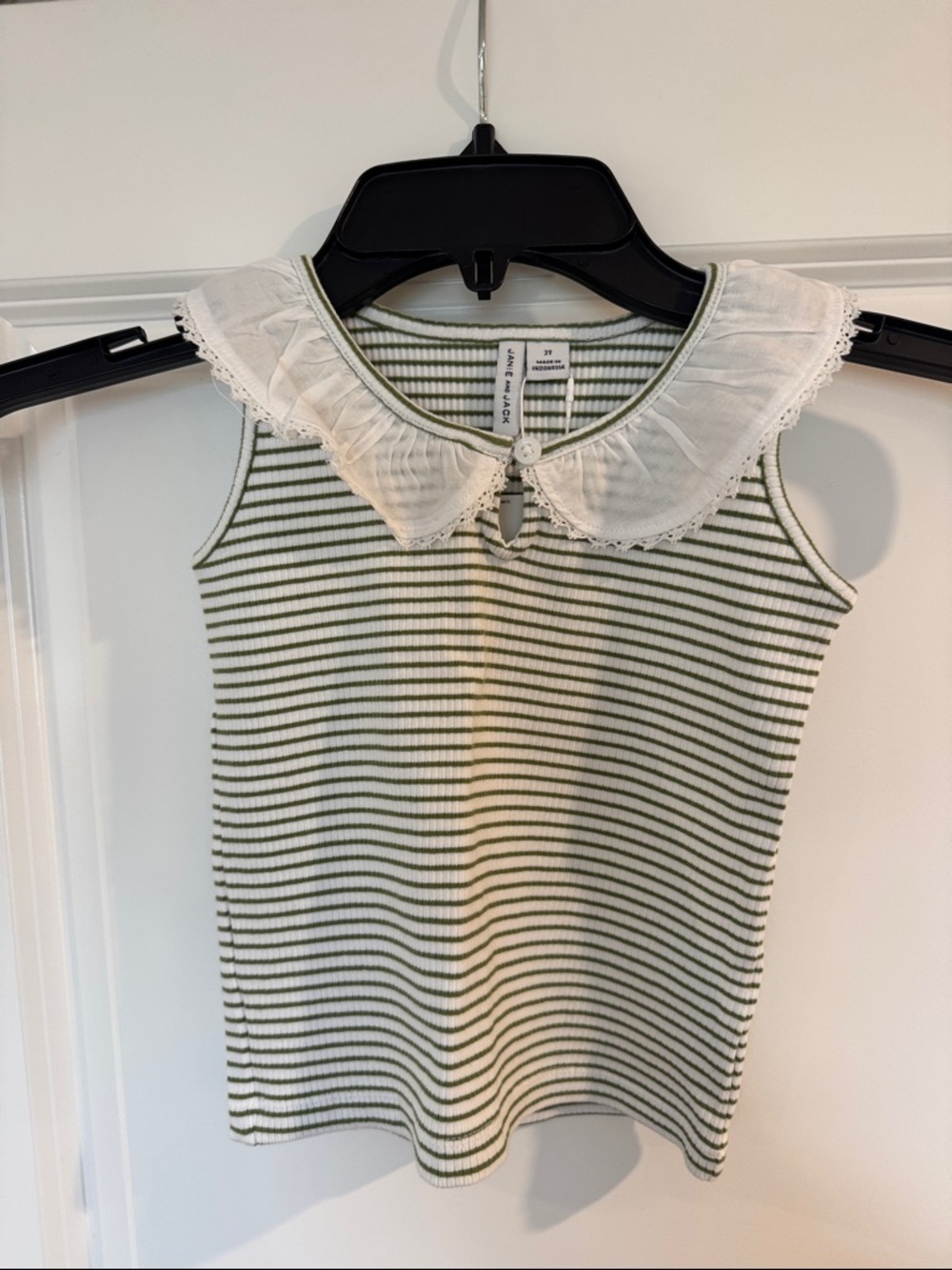 JANIE AND JACK STRIPED TANK NWT